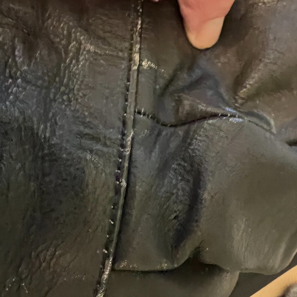 Wilson leather winter jacket - Picture 10 of 16
